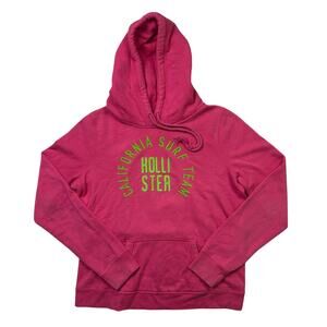 Vintage Girls Hollister Pink Y2K Hoodie
